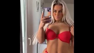 Jolie Becker Onlyfans Video Sexy Red Underwear Hot Ass
